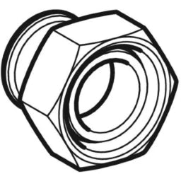 GEBERIT GE Mapress Edelstahl Gas Uebergang mit UeWM, konisch dichtend d28mmxG1 3/8 – 34159