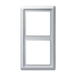 BUSCH-JAEGER FR UP Rahmen 2-fach Allwetter IP44 alusilber – 2CKA001730A0278