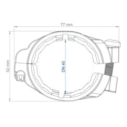 POLOPLAST PO Auszugsichere Verbindung POLO-KAL XS 3S DN 40 – 101751