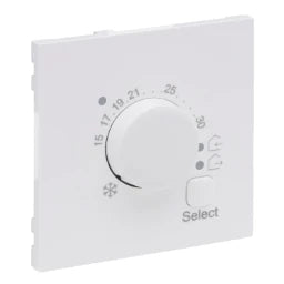 LEGRAND SEANO Abdeckung elektronisches Fussboden thermostat, Farbe: Ultraweiss – 765152