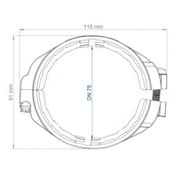 POLOPLAST PO Auszugsichere Verbindung POLO-KAL XS 3S DN 75 – 101753