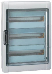 LEGRAND Feuchtraumverteiler Aufputz IP65 3-reihig, 54 Module – 601987