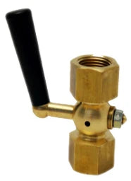 JAKO Manometerhahn 4020, 1/2"(Fig. 45) Mssg. PN16, Muffe/drehbare Muffe – 4510023000