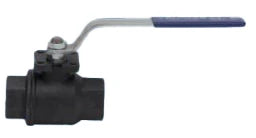 VALPRES Stahlkugelhahn 2-tlg Robust 5/4"PN64 TA-Luft voll.DG C228 Innengewinde Hebel – 70500007