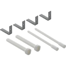 GEBERIT GE Verlaengerungsset Betaetigungsplatten von vorne 9 bis 18cm – 240.058.00.1