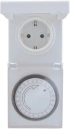 SKYLAND Mechanische Zeitschaltuhr Tagesprog. 15min Raster, für den Außenbereich – S81100