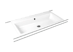 KALDEWEI Kaldewei Einbauwaschtisch PURO Mod.3151 600x460, alpinweiß,PEFF,AD,m. 1HL – 900106013001