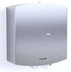 CWS CWS Toilettenpapierspender Edelstahl für Großrollen bzw. 4 Kleinrollen – 7630000