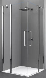 NOVELLINI Novellini Passion Eckeinstiegshälfte 87-89/200cm, chrom, ESG – BPPADUNE3