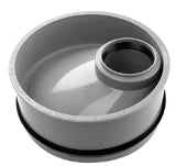 AIRFIT Abwasserinnenred.Stk.DN160x50 konzentr. f.HT-u.KG-Rohr Nr.16050IR – 16050IR