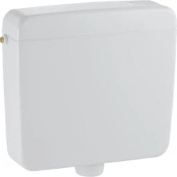 GEBERIT GE Spuelkasten AP127 tiefhaengend Spuel/Stopp, weiss, mit 5 Wasseranschl. – 127.038.11.1