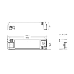 BILTON BL DRIVE 60W 24V IP20 Netzteil – 172025_00