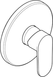 HANSGROHE HG Brausenmischer Unterputz Vernis Blend Fertigset chrom – 71667000