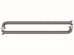 BWT BWT Schlauchset- HT 800mm lang, 2 Edelstahl Schläuche – 081995