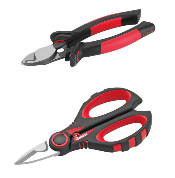 Kabelschere DUOCUT + Elektriker Schere – 126867
