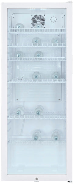 Flaschenkühlschrank 6Roste 237L. Glastür C weiß – 810930500