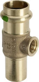 VIEGA Viega T-Stück mit SC Sanpress 2217.4 in 18mm x G1/4 x 18mm Rotguss   – 705 602