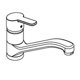 KLUDI Kludi Logo Neo Spültisch-Einhandmischer chrom  – 379130575