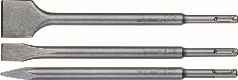 Meißel spitz 250mm,flach 20x250mm, breit 40x250mm – 0098000003100