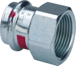 VIEGA Viega Übergangsstück mit SC Prestabo 1112 in 35mm x Rp1 1/4 Stahl verzinkt   – 642 204