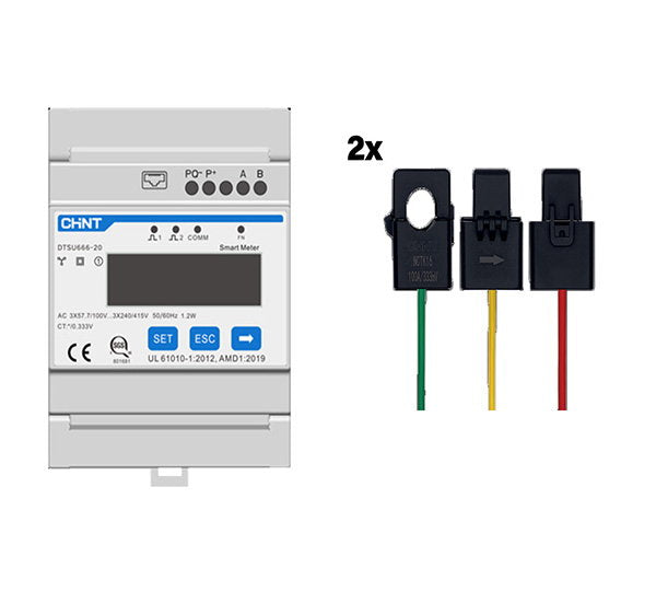 Sungrow Smart Meter DTSU666-20 mit 2 CT Sets 100A
