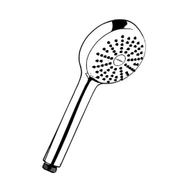 KLUDI Kludi Logo Handbrause 1S DN15, chrom  – 6810005-00