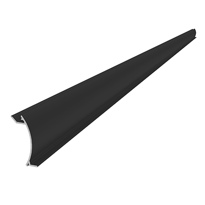 K2 Systems InsertionRail 2.0 Cover 35, 3.65 m schwarz - 2004333