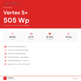 Solarmodul Trina Solar 505 Wp TSM-505NEG18R.25 VERTEX S+ Glas Glas Monofacial N-Typ i-TOPCon Full Black