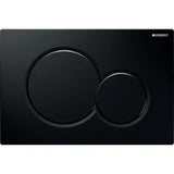 GEBERIT GE Betaetigungsplatte Sigma01, 2-Mengen schwarz, round   – 115.770.DW.5