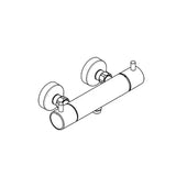 KLUDI Kludi Bozz Therm.-Brausearmatur ohne Brausegarnitur brushed gold  – 35203N038