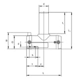 ALIAXIS Frialen E-Schweiß-T-Stk. TA SDR11 langer Stutzen da63mm SDR11 ÖVGW Wasser PN16   – 615722