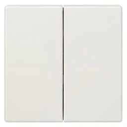 SIEMENS Wippe 2fach neutral DELTA style, titanweiß   – 5TG7145