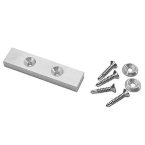 Marzari Technik Adapterblech-Set 80 x 20 x 8 mm