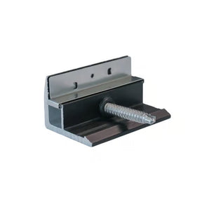 Novotegra Modulklemme lange Seite mit Kontaktblech sw - 03-001802