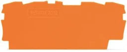 WAGO Abschluss- und Zwischenplatte 0,8 mm dick, orange   – 2002-1492