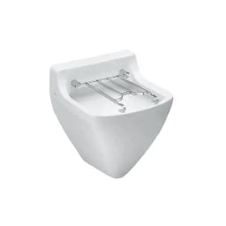 LAUFEN Laufen Bernina Wandausguss inkl.Klapprost und Befestigungsschrauben  – H8542110000001