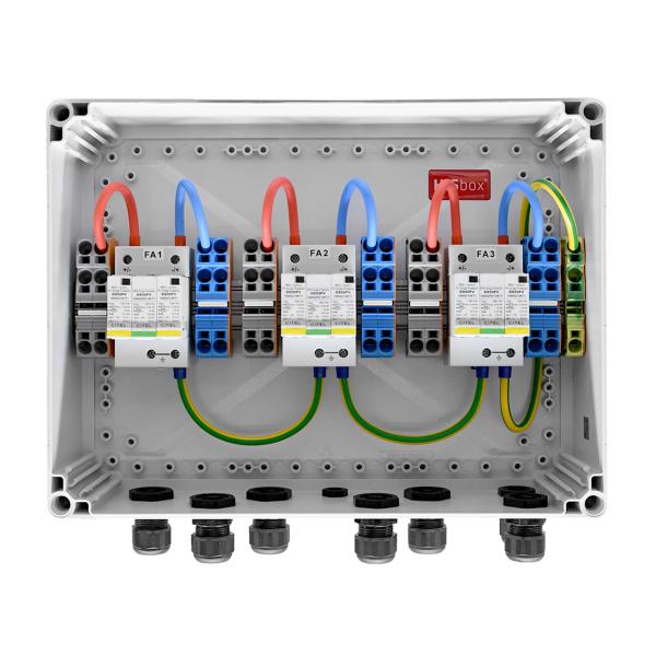 HISbox DC Combiner 1000V, 3 MPPT, IN2/OUT1-2 - 04000484