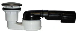 HUTTERER & LECHNER HL514/SN BTsifon DN40/50x6/4" waagr m. Kgelanschl. u. Niro-AbdeckPl. d 86mm   – HL514/SN