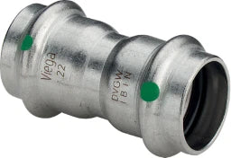 VIEGA Viega Muffe mit SC Sanpress Inox 2315 in 42mm Edelstahl   – 436 209