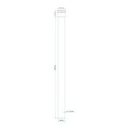 POLOPLAST PO Steckmuffenrohr POLO-KAL NG DN 50/750   – 02029