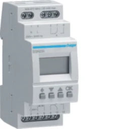 HAGER Multifunktions-Zeitschaltuhr,BT, 2-Kanal  – EGN200