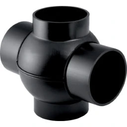 GEBERIT GE PE Doppel-Kugelabzweiger 88,5/180 Gr. d 110/88mm 367285   – 367.285.16.1