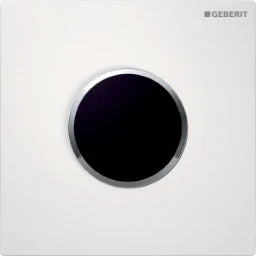 GEBERIT GE Urinalsteuerung Typ10 Netz IR weiss chrom   – 116.025.KJ.1