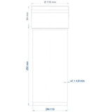POLOPLAST PO Steckmuffenrohr POLO-KAL 3S DN 110/250  – 102431