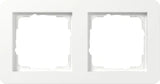 GIRA Abdeckrahmen 2f Gira E1 Reinweiss  – 0212150