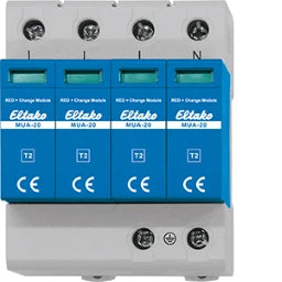 ELTAKO Modularer Überspannungsableiter Typ 2 Tragschienenmontage  – 28380003