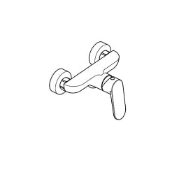 KLUDI Kludi X1 Brause-Einhandmischer eigensicher chrom  – 328310575