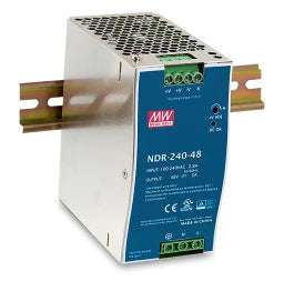 MEANWELL Schaltnetzteil Hutschiene 240W 24V/10A   – NDR-240-24