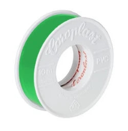 COROPLAST Elektro-Isolierband 301 0,10 mm x 15 mm x 10 m grün   – C1395