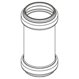 REHAU RAUPIANO PLUS Überschiebmuffe DN 32   – 11326161001